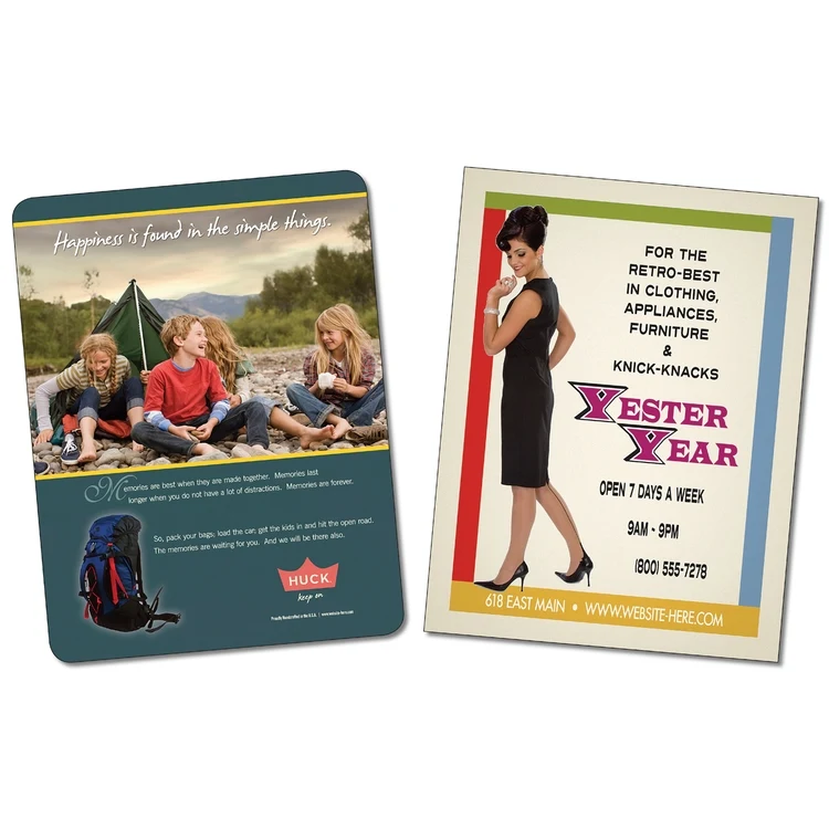 Laminated Plastic Card - 4x5.25 - 30 pt. 1
