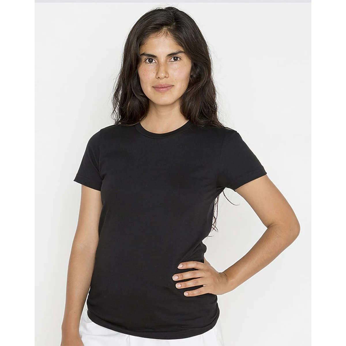 Women's USA-Made Fine Jersey T-Shirt - 21002 1