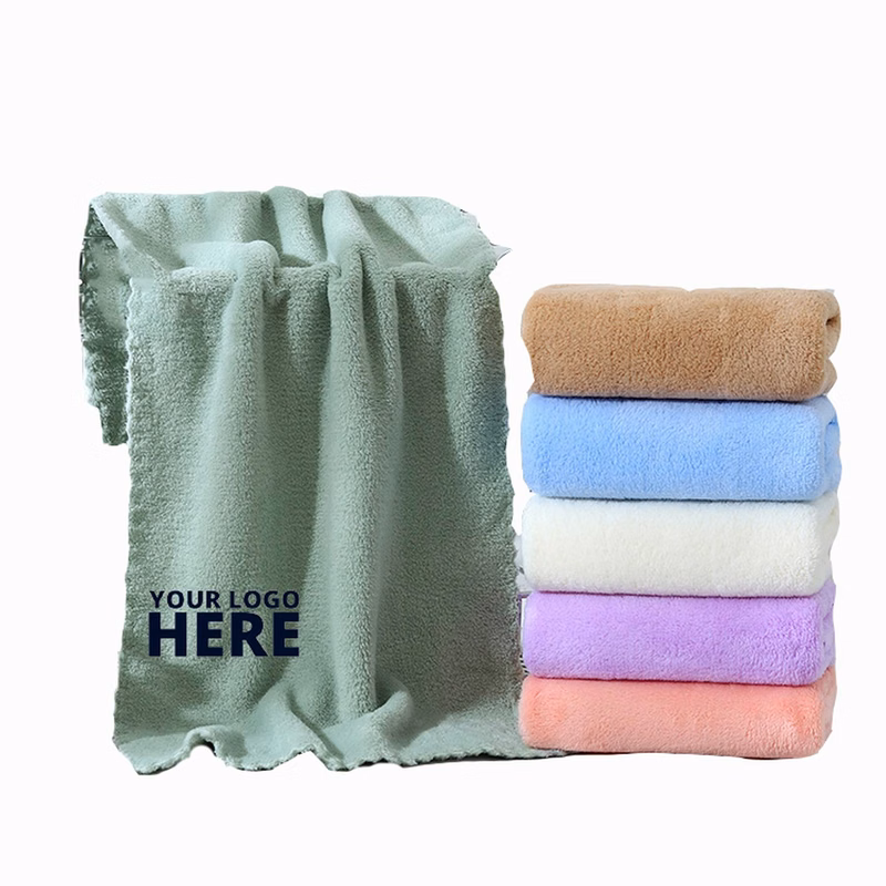 Microfiber Coral Fleece Towel