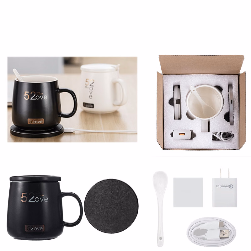 Wireless Phone Charging and Coffee Set