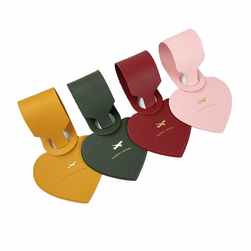 Multi-colored PU Baggage Tags For Luggage