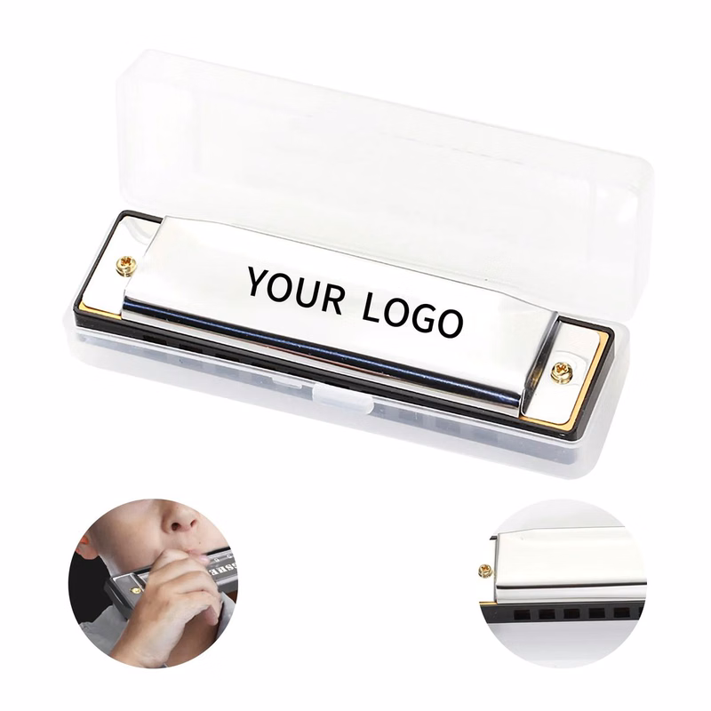 Portable Ten-Hole Harmonica for Beginners