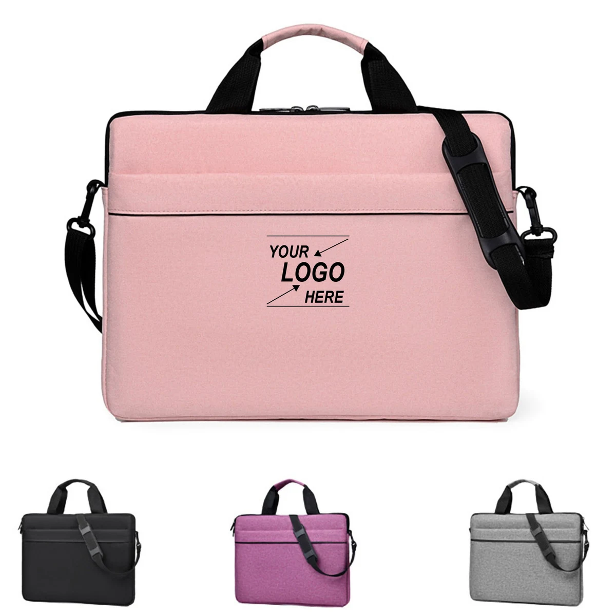 15.6" Laptop Shoulder Bag for Men and Women 1