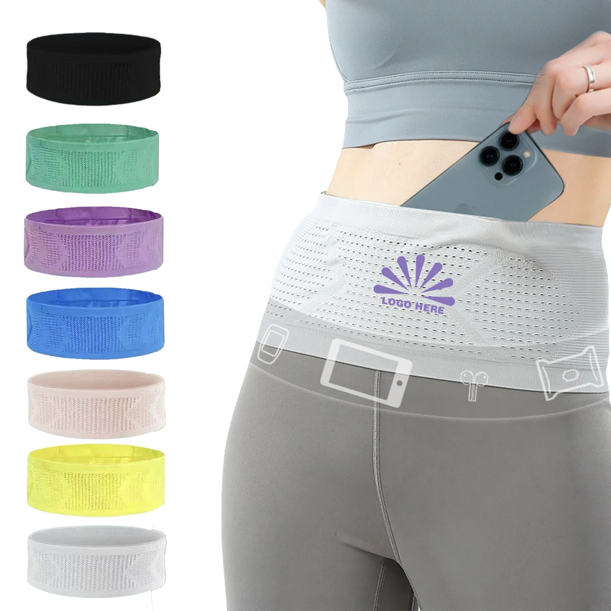 MOQ10 Slim Running Belt 1