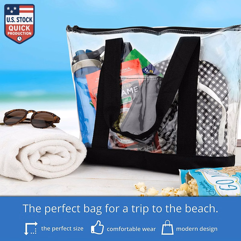 ClearView DailyMate XL Heavy-Duty Clear Tote