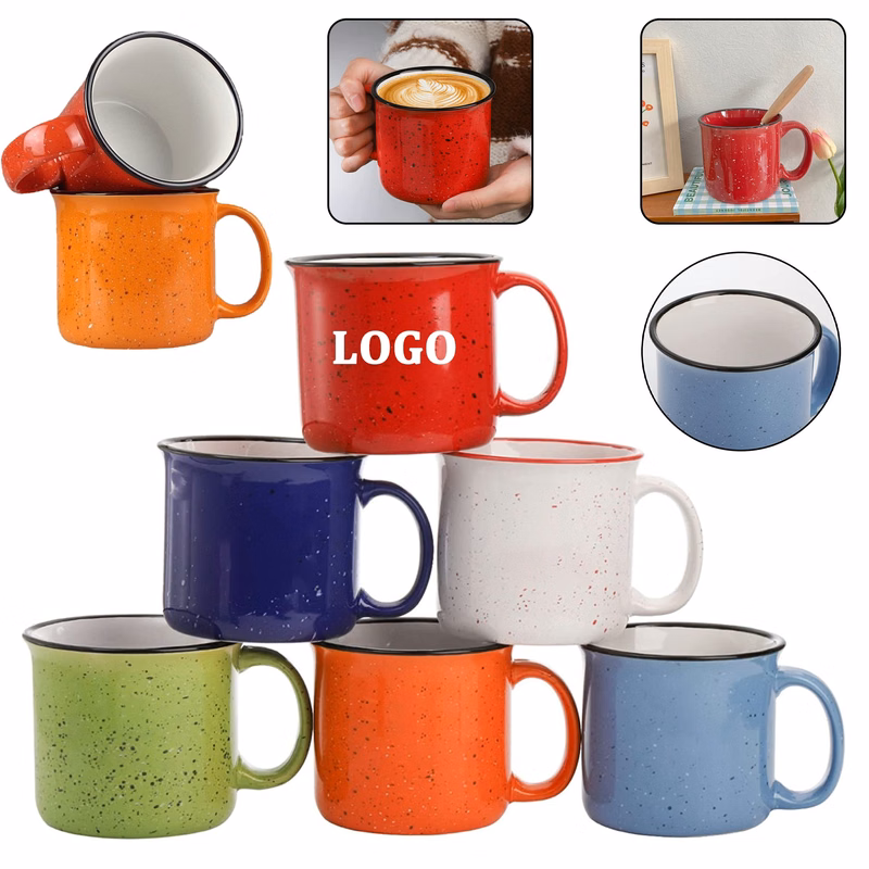 15 Oz Ceramic Campfire Mug