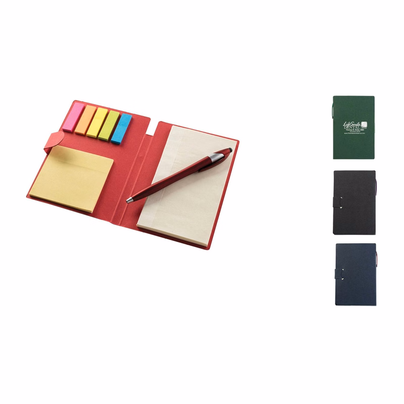 Kraft Paper Notepad & Sticky Book