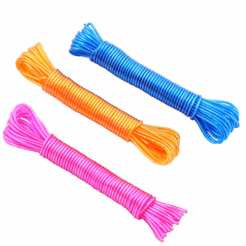 Plastic Clothesline - 33 feet Assorted Colors