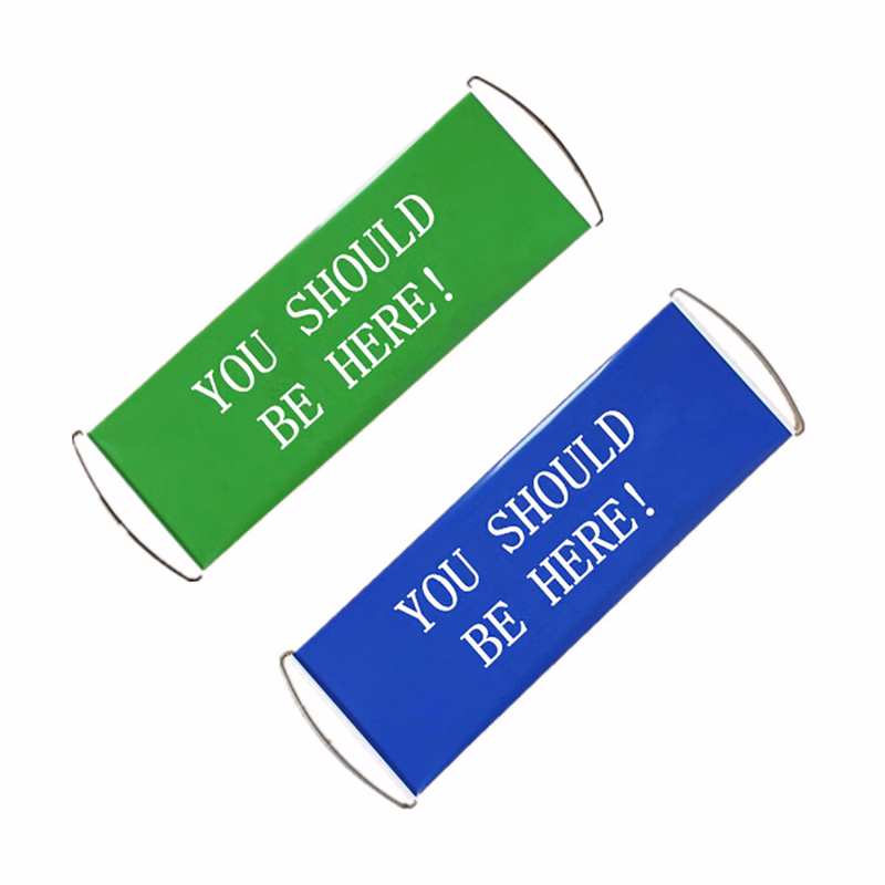 Hand Held Scrolling Banner 100PCS
