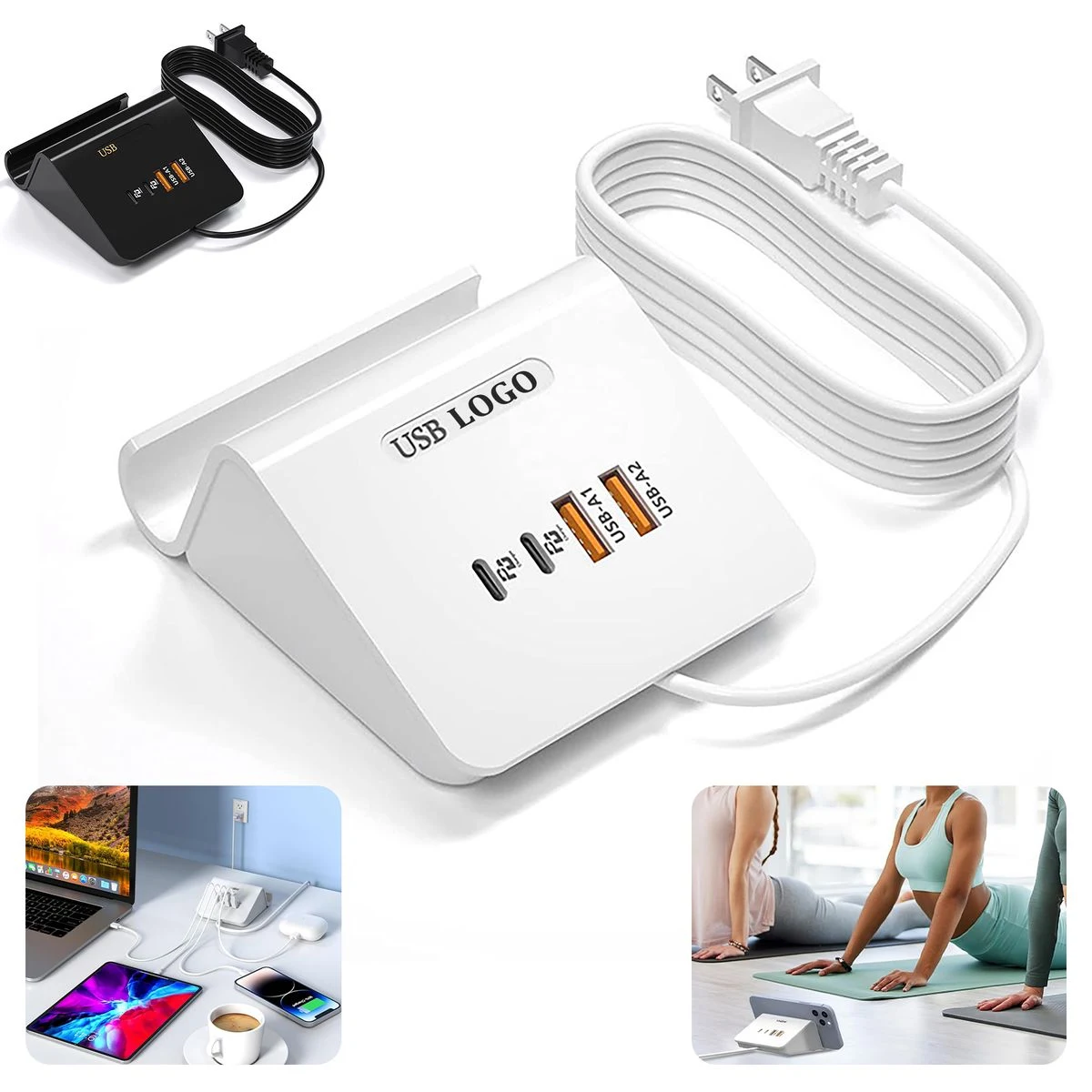 4 Port Multiple Charging Station 1