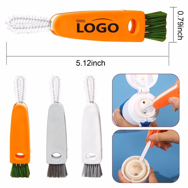 Multifunctional Crevice Portable Cup Lid Cleaning Brush