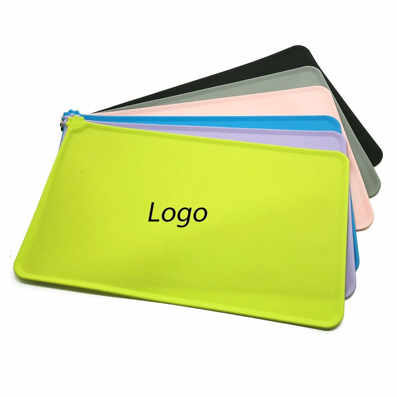 Thickened Waterproof Silicone Feeding Mat Placemat Pad For Car Pet Puppy Eating