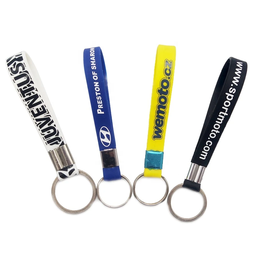 Silicone Keychain/Keyring 1