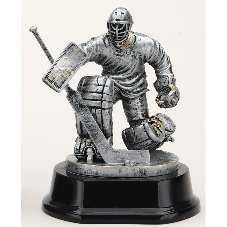 6 1/2" Tall Goalie Hockey Figure Award 1