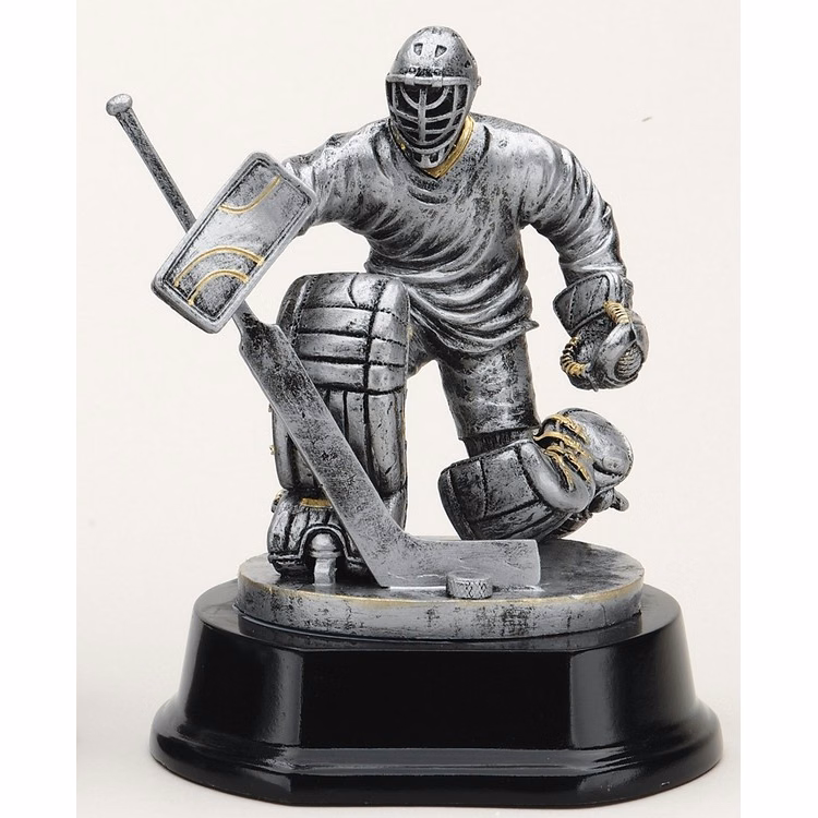 6 1/2" Tall Goalie Hockey Figure Award