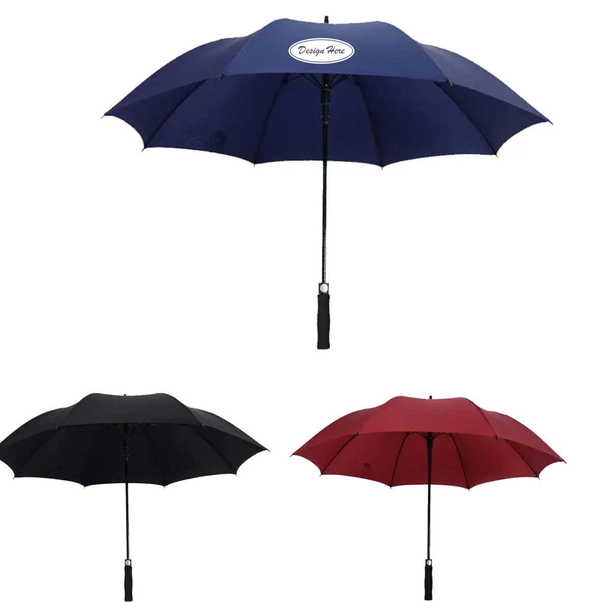 Durable Sun & Rain Protection Umbrella with Extended Handle 1