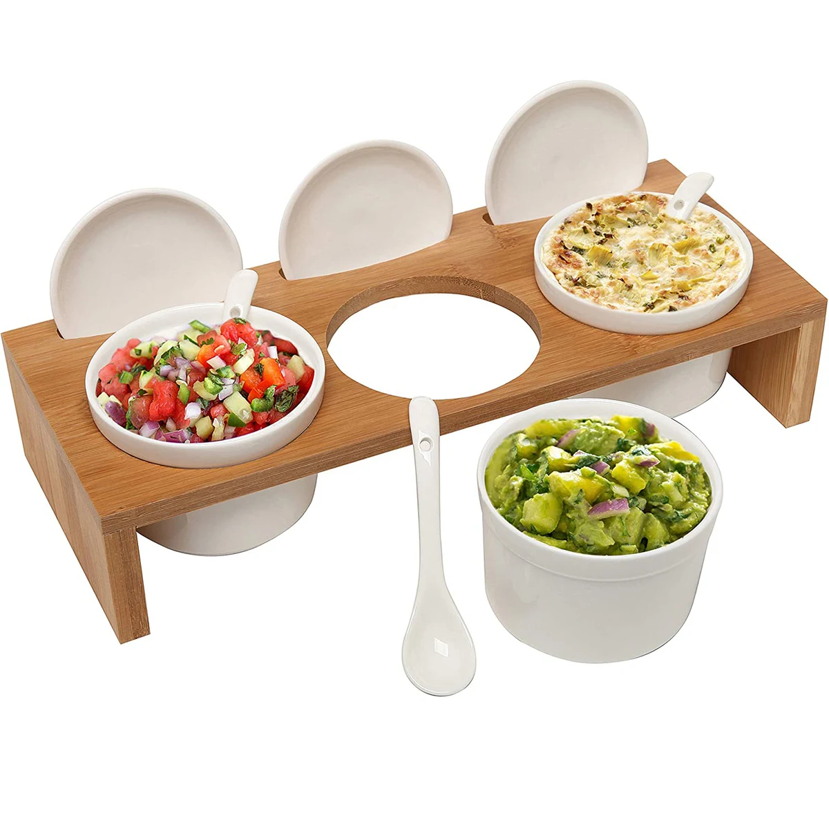 Wooden Condiment Set 1