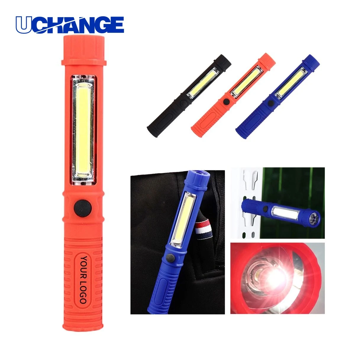 Rubberized ABS LED Work Light Tool with Magnetic Base 1