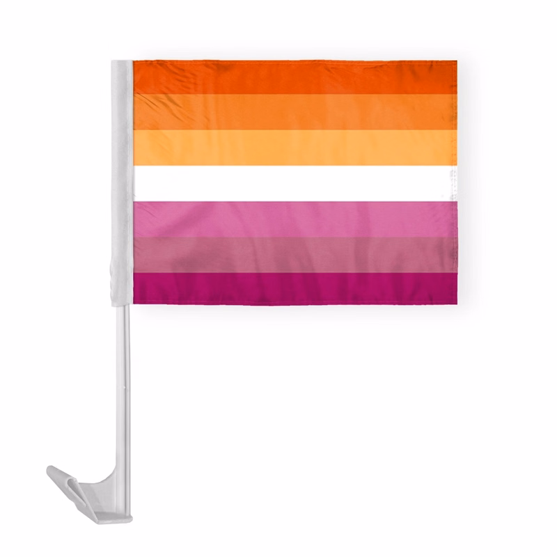 12 "x16 " ePoly Butch Lesbian Economy Car Flag