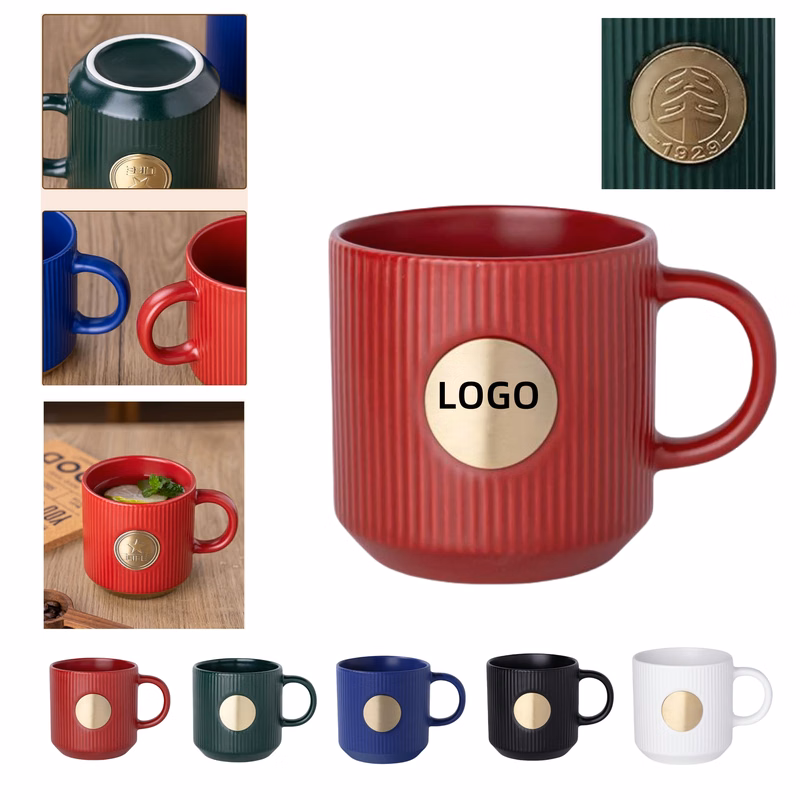 Custom Embossed Logo Mug