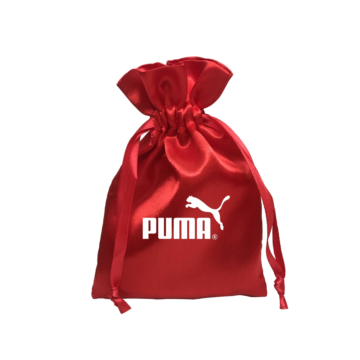 Medium Trendy Satin Drawstring Pouch 1