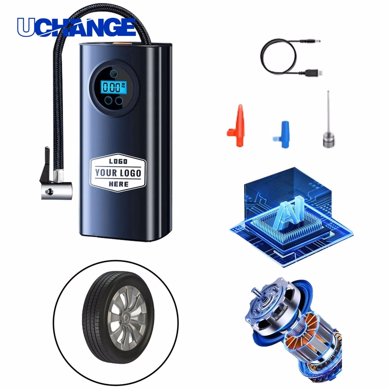 Rechargeable Air Pump Tire Inflator Tool for Bikes