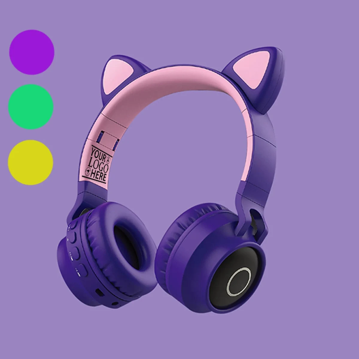 Wireless Cat Ear Headphones 1