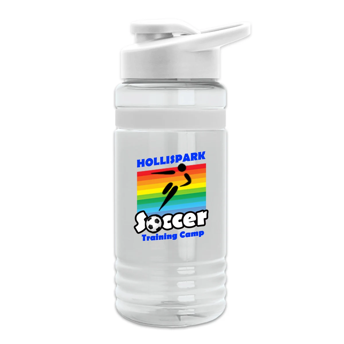 Groove Stripe ? 20 oz. Tritan Sports bottle with Drink thru and Digital imprint 1