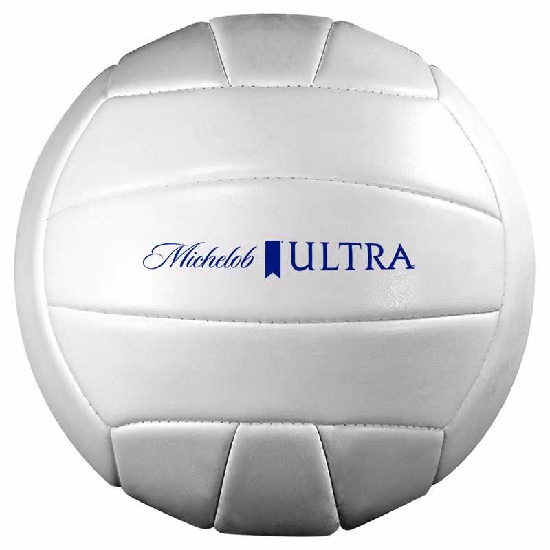 VOLLEYBALL - MINI, solid white, Synthetic, 6.25" diameter