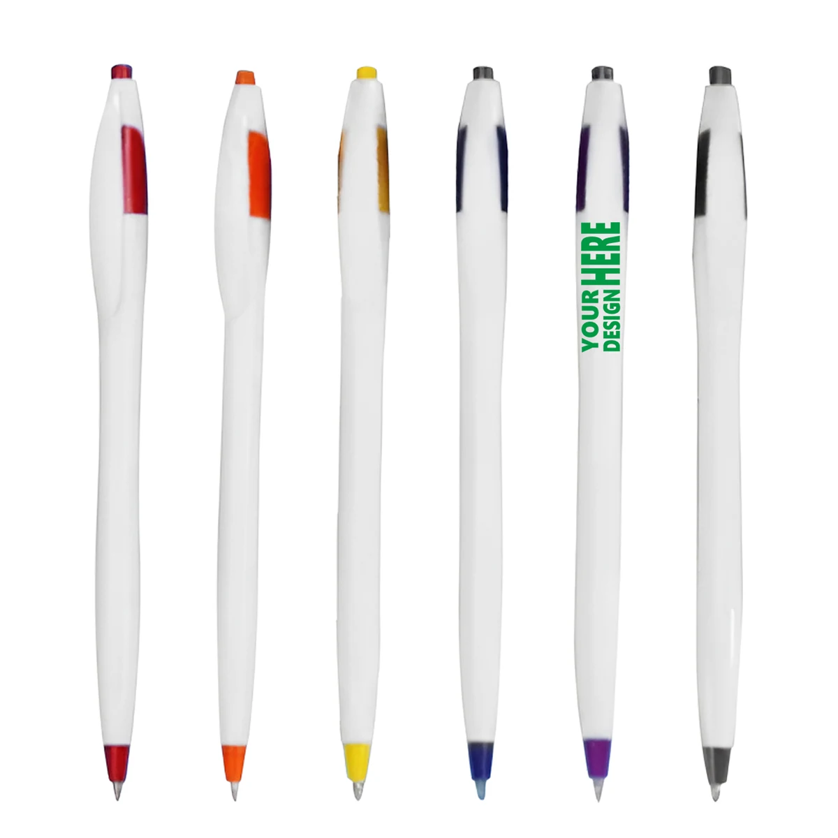 MOQ50 Custom Promotional Click Ballpoint Pen 1
