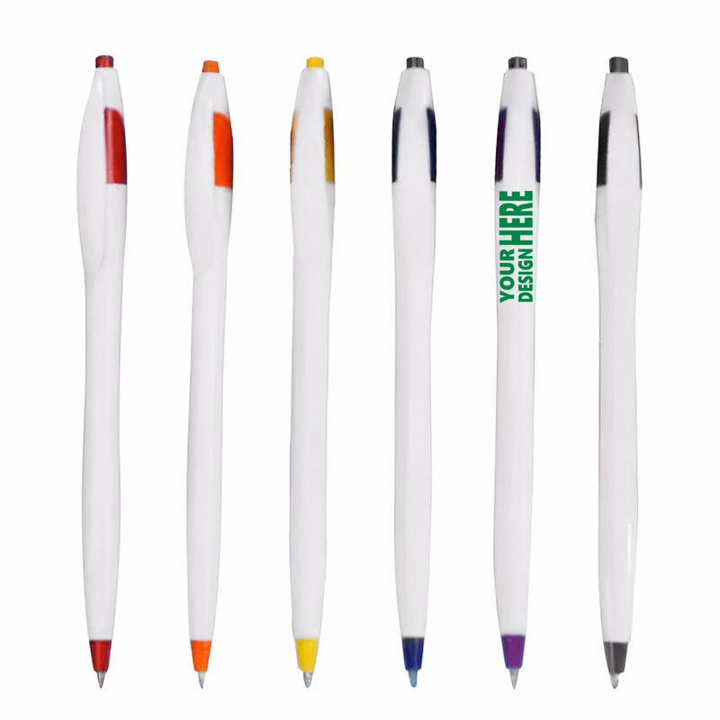MOQ50 Custom Promotional Click Ballpoint Pen