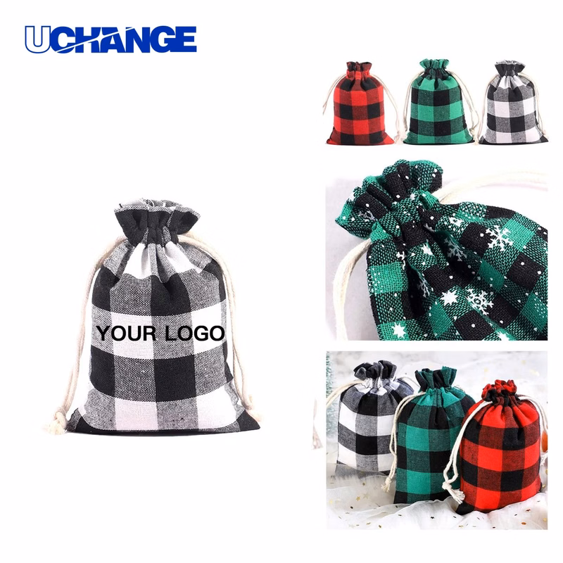 Eco Friendly Cotton Bag for Jewelry or Candy Pouch