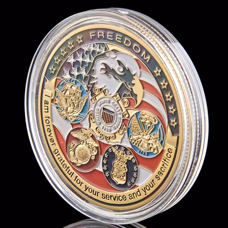 Challenge Coin with Acrylic Box