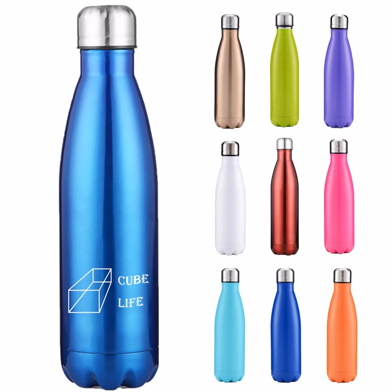 17OZ Insulated Water Bottle Stainless Steel Double Thermal