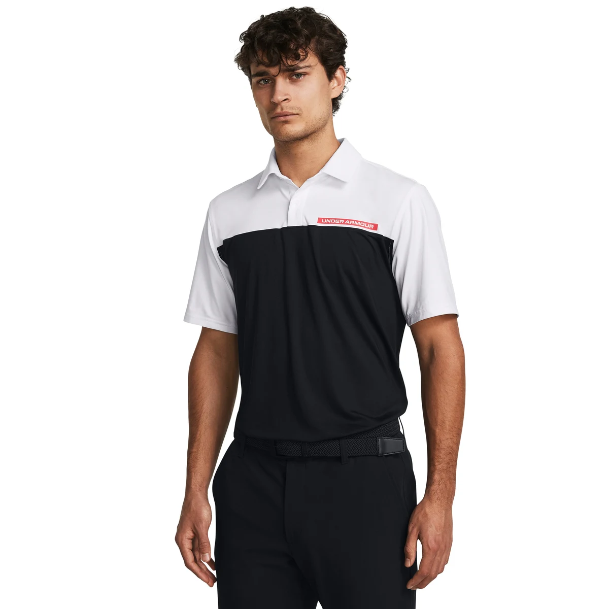 UA Tee To Green Color Block Men's Polo 1