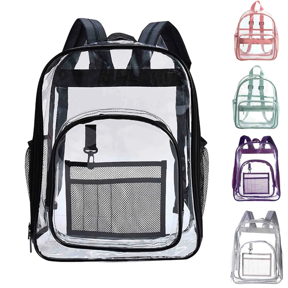 Big Capacity Daypack Clear Backpack 1
