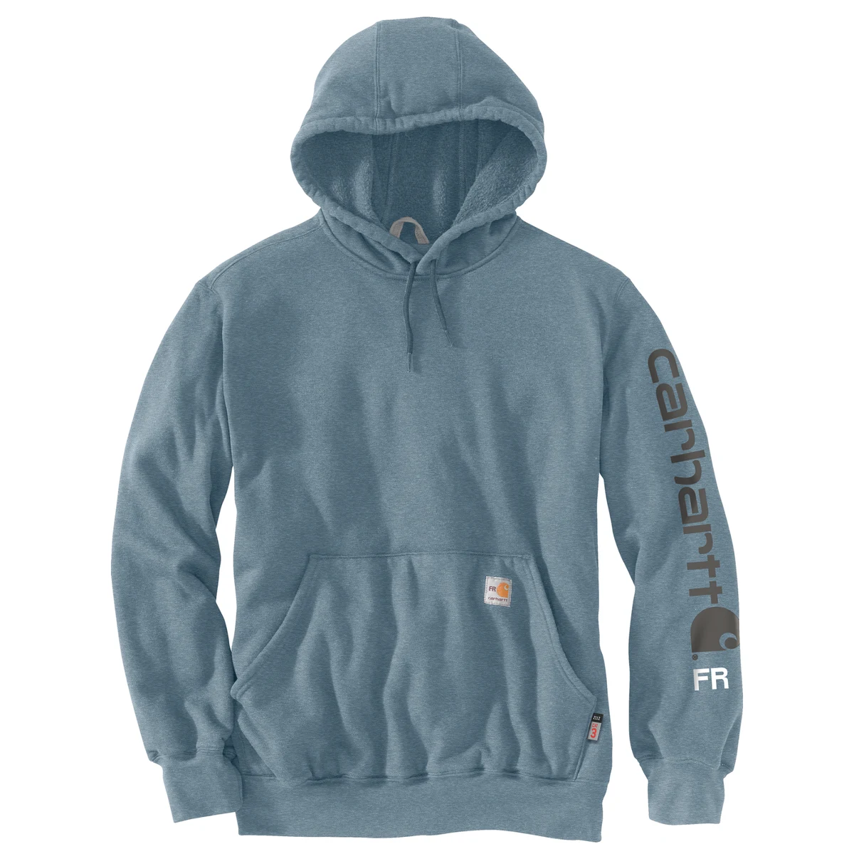 Carhartt Mens FR Force Marquette Logo Sweatshirt, custom hoodie or sweatshirt with logo imprint 1