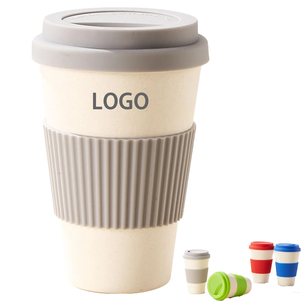 16Oz Bamboo Fiber Coffee Mug 1