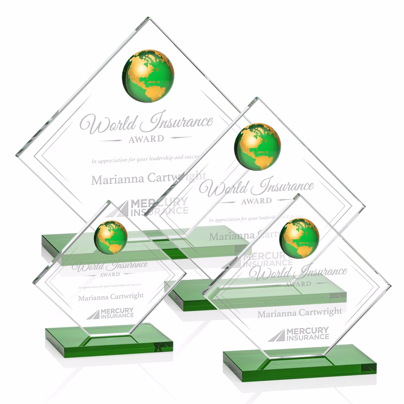 Ferrand Globe Award - Green/Gold