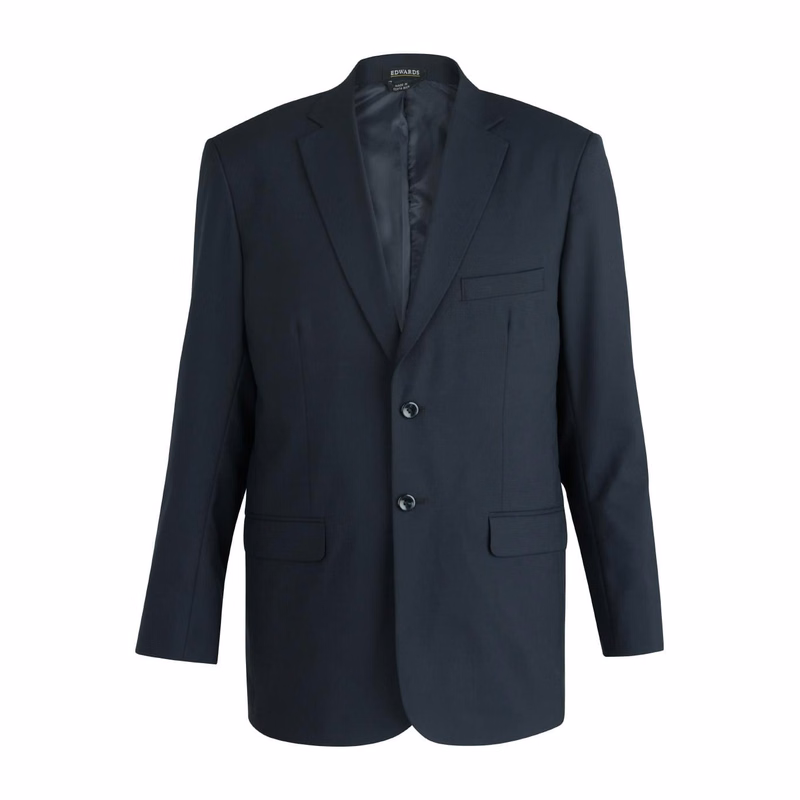 Mens Single Breasted Poly/Wool Suit Coat