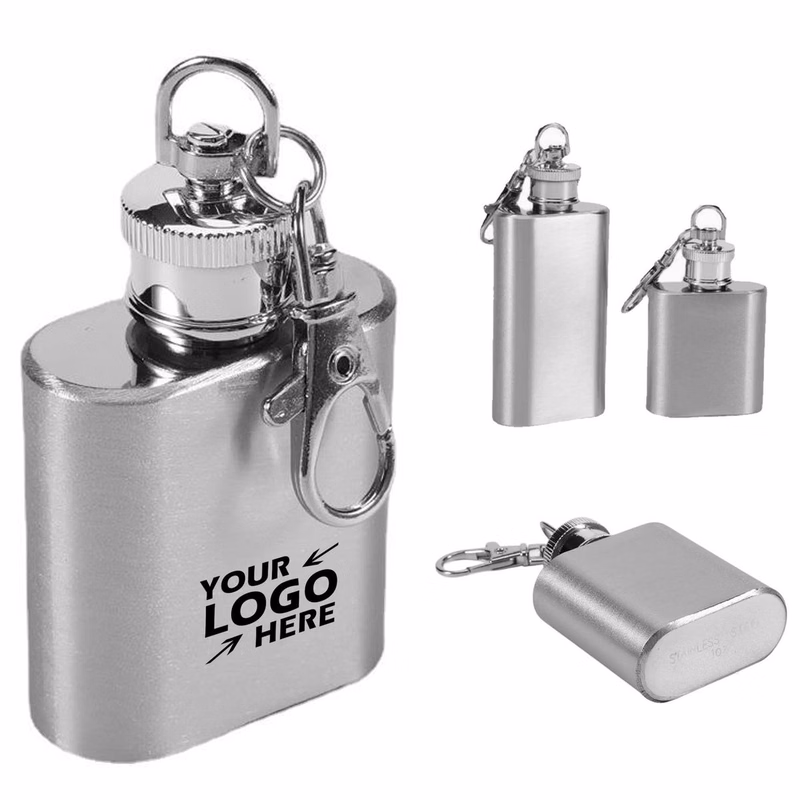 Custom 1oz Pocket Canteens