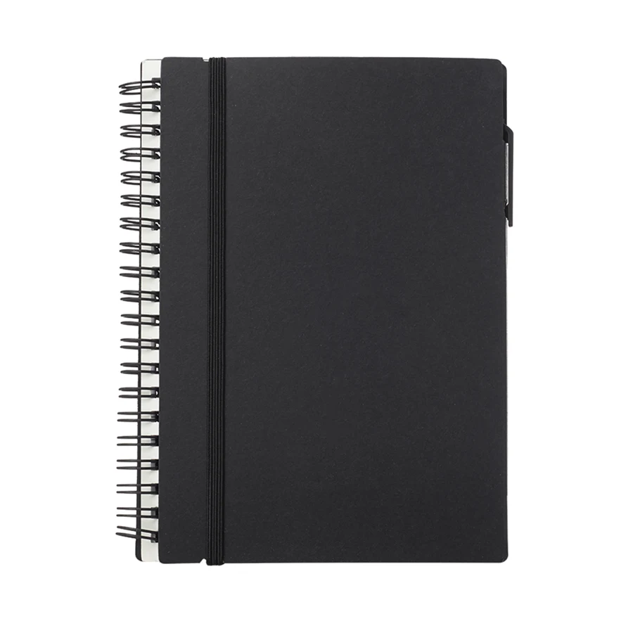 Spiral Notebooks with Elastic Closure 1