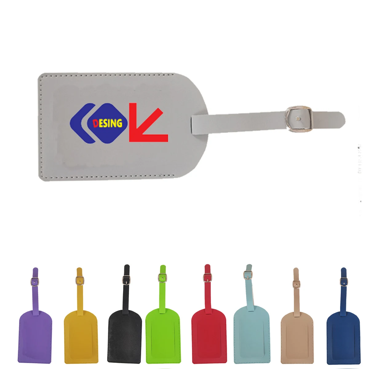 PU Travel Bag Identification Tag 1