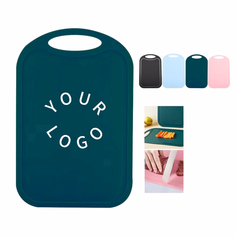Lightweight Plastic Cutting Board 12x8 Inch for Cooking