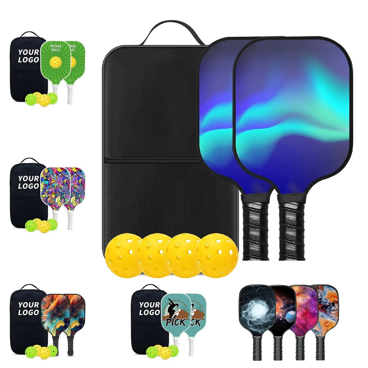 Approved Pickleball Racquets Set of 2 1