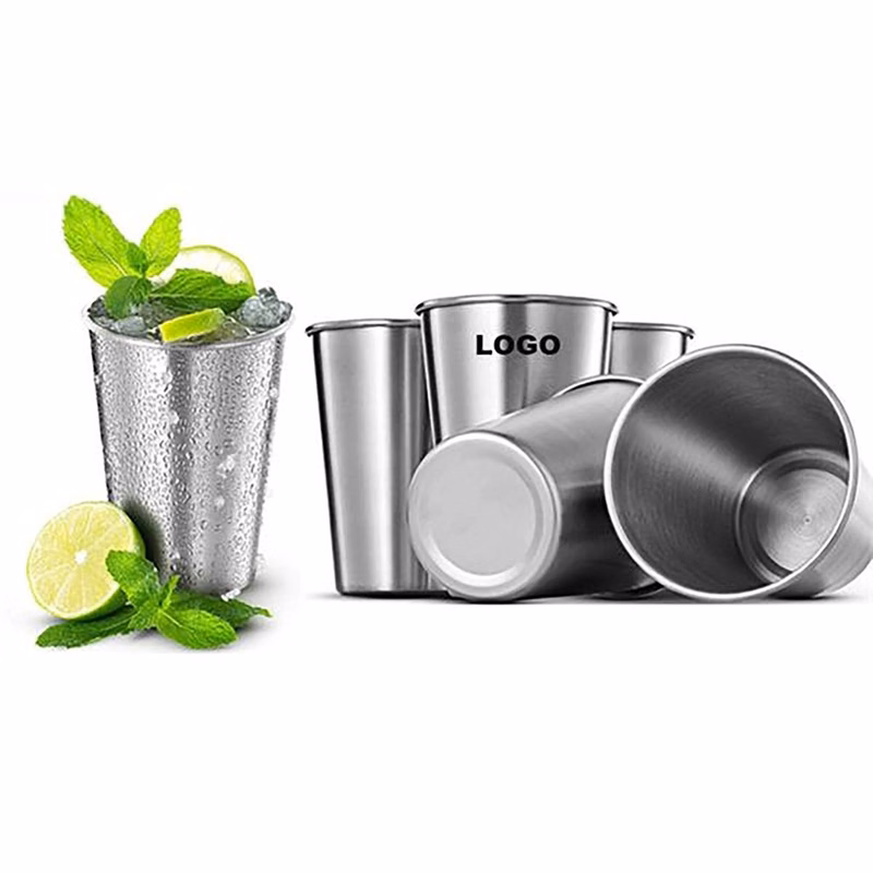 MOQ50Pcs 17 Oz Stainless Steel Pint Cups