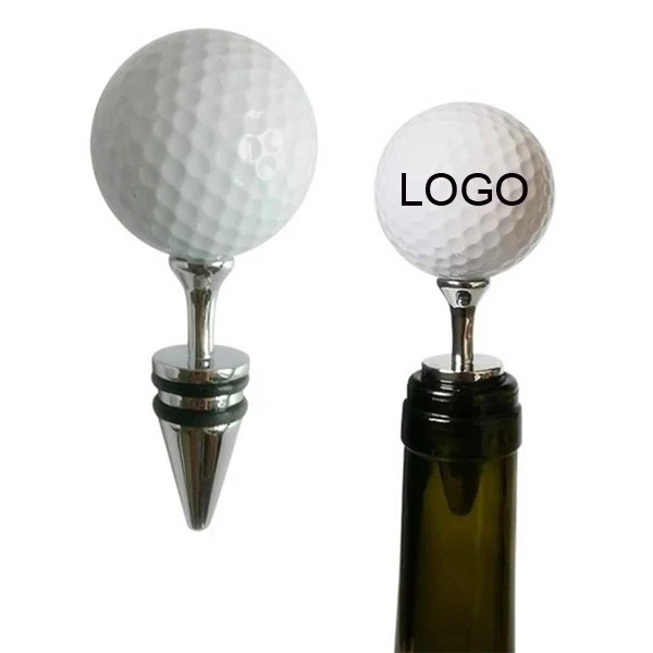 Golf Ball Bottle Stopper 1