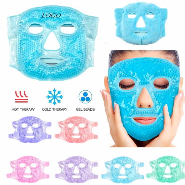 Reusable Gel Beads Face Mask Hot/Cold Pack