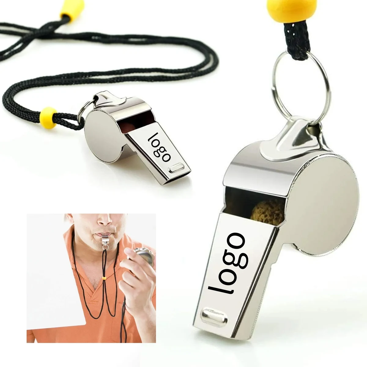 Professional Whistle with Food Grade Steel Body 1