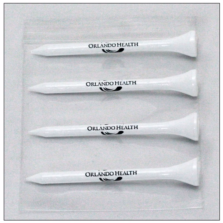 Bag of Four 2 3/4" Golf Tees